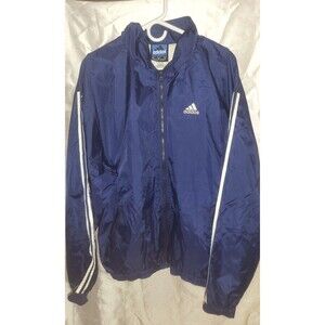 Adidas Wind Breaker Style Mens Jacket Notre Dame Logo Sz Lg